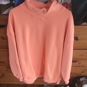 Free People A Cut Above Mock Neck Pullover